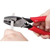 Comfort Grip High Leverage Lineman's Pliers with Crimper Pryde Industrial Inc.