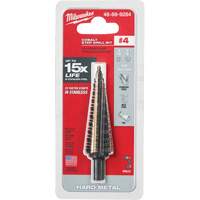Foret &eacute;tag&eacute;, 3/16"/#4 - #4/7/8", Incr&eacute;ments de 1/32", Acier rapide au cobalt Pryde Industrial Inc.