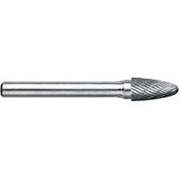 DRILLCO Magnum Double Cut Solid Carbide Burr, SG-1, 1/4" Dia., 1/4" Shank, 5/8" Depth of Cut Pryde Industrial Inc.