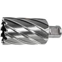 Fraise annulaire DRILLCO, Diam&egrave;tre de 7/16", Acier rapide, Profondeur de la coupe de 1", Tige 3/4" Pryde Industrial Inc.