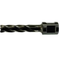 Fraise annulaire DRILLCO, Diam&egrave;tre de 7/16", Acier rapide, Profondeur de la coupe de 2", Tige 3/4" Pryde Industrial Inc.