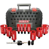 General Purpose Bi-Metal Hole Saw Set, 14 Pieces Pryde Industrial Inc.