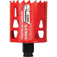 Scie cloche pour bois et m&eacute;tal, 2-3/8", Profondeur de la coupe 2-3/8", Carbure Pryde Industrial Inc.