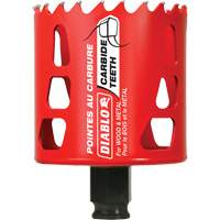 Scie cloche pour bois et m&eacute;tal, 2-5/8", Profondeur de la coupe 2-3/8", Carbure Pryde Industrial Inc.