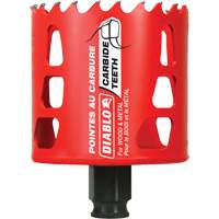 Scie cloche pour bois et m&eacute;tal, 2-11/16", Profondeur de la coupe 2-3/8", Carbure Pryde Industrial Inc.