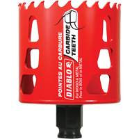 Scie cloche pour bois et m&eacute;tal, 2-3/4", Profondeur de la coupe 2-3/8", Carbure Pryde Industrial Inc.