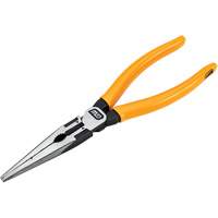 Pitbull Dipped Handle Long Nose Pliers, 8" L Pryde Industrial Inc.