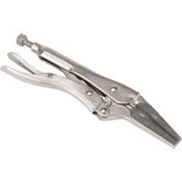 Locking Pliers with Wire Cutter, 6-1/2" Length, Long Nose Pryde Industrial Inc.