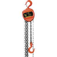 VCH Series Chain Hoist, 10' Lift, 2200 lbs. (1 tons) Capacity, Heat-Treated Alloy Steel Chain Pryde Industrial Inc.
