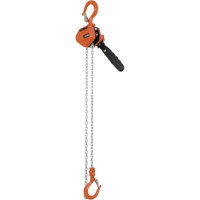 VLP-25-5 VLP Series Lever Puller, 5' Lift, 500 lbs. (0.25 tons) Capacity, Galvanized Steel Chain Pryde Industrial Inc.