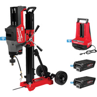Ensemble sondeuse &agrave; carottage MX Fuel avec support Pryde Industrial Inc.