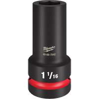 Shockwave Impact Duty Thin Wall Extra Socket, Impact, 1-1/16", 1" Drive, 6 Points, Deep Pryde Industrial Inc.