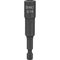Impact Ready Magnetic Nut Driver, Hex, 1/4" Tip, 5/16" Drive Size, 2-9/16" Length Pryde Industrial Inc.