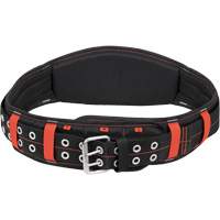 5" Padded Belt, Black/Red Pryde Industrial Inc.