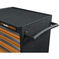 Armoire roulante pour outils s&eacute;rie GSX, 6 tiroirs, 36" la x 18-1/5" p x 37-2/5" h, Noir/Orange Pryde Industrial Inc.