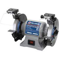 Bench Grinder with LED Lights, 6" Wheel Diameter, 3450 RPM Pryde Industrial Inc.