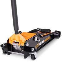 Low Profile Floor Jack, 3.5 Ton(s) Capacity, 3-3/4" Lowered, 21-3/4" Raised, Manual Hydraulic Pryde Industrial Inc.