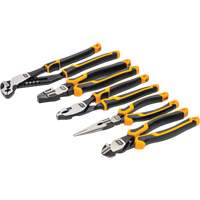 PITBULL Cushion Grip Pliers Set in Foam Storage Tray, 5 Pieces Pryde Industrial Inc.