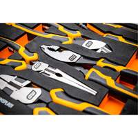 PITBULL Cushion Grip Pliers Set in Foam Storage Tray, 5 Pieces Pryde Industrial Inc.