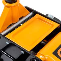 Heavy-Duty Floor Jack, 3 Ton(s) Capacity, 5-1/4" Lowered, 18-1/4" Raised, Manual Hydraulic Pryde Industrial Inc.