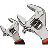 Quick-Fit-Jaw Adjustable Wrench Set, Adjustable, 2 Pieces, Imperial and Metric Pryde Industrial Inc.