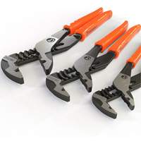 Z2 K9 Straight Jaw Dipped Handle Tongue & Groove Plier Set, 3 Pieces Pryde Industrial Inc.