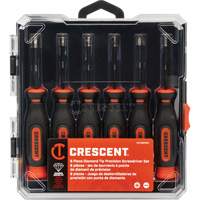 Diamond Tip Precision Screwdriver Set, 6 Pryde Industrial Inc.