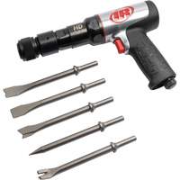 Ensemble de marteau pneumatique avec ciseau 5 mcx, 2,66 pi, cu/min, 1/4" NPT, 2600 coups/min, 3/4" x 3" (19mm x 76mm) Pryde Industrial Inc.