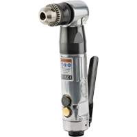 Perceuse pneumatique &agrave; angle, 20,5 pi, cu/min, 1/4" NPT, 98 dBA, 3/8" mandrin, Avec cl&eacute; Pryde Industrial Inc.