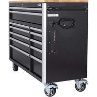 HDRC5212 Armoire mobile de s&eacute;rie HD, 12 tiroirs, 51-1/4" la x 21" p x 40-3/10" h, Noir Pryde Industrial Inc.
