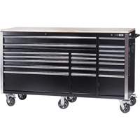 HDRC7220 Armoire mobile de s&eacute;rie HD, 20 tiroirs, 72" la x 24" p x 42-3/10" h, Noir Pryde Industrial Inc.