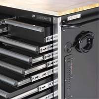HDRC7220 Armoire mobile de s&eacute;rie HD, 20 tiroirs, 72" la x 24" p x 42-3/10" h, Noir Pryde Industrial Inc.