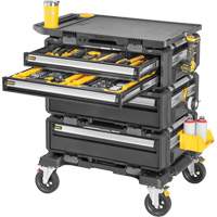 Poste de travail modulaire 5-en-1 TOUGHSYSTEM 2.0 DXL, 34" x 25-4/5" x 39", Noir/Jaune Pryde Industrial Inc.