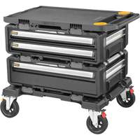Poste de travail modulaire 4-en-1 TOUGHSYSTEM 2.0 DXL, 34" x 25-4/5" x 30", Noir/Jaune Pryde Industrial Inc.