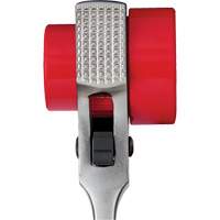 Lineman's 5-in-1 Ratcheting Wrench with Milled Strike Face, 3/4"/1"/1-1/8" Drive, Ergonomic Handle Pryde Industrial Inc.