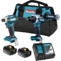 Ensemble 2 outils &agrave; moteur sans balai LXT, Lithium-ion, 18 V Pryde Industrial Inc.