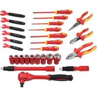 Jeu d'outils isol&eacute;s, 1000 V, 28 M Pryde Industrial Inc.