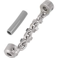1-1/4" - 1-1/2" Standard Chain Knocker for 1/4" Chain Snake Cable Pryde Industrial Inc.