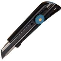 18mm Professional Knife with Ratchet, Stainless Steel, Heavy-Duty, Plastic Handle Pryde Industrial Inc.