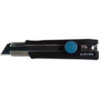 25mm Retractable Knife, Stainless Steel, Heavy-Duty, Rubber Handle Pryde Industrial Inc.