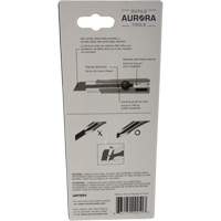 25mm Retractable Knife, Stainless Steel, Heavy-Duty, Rubber Handle Pryde Industrial Inc.