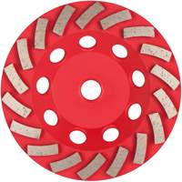 Meule boisseau diamant&eacute;e &agrave; 18 segments Turbo DIAMOND MAX Pryde Industrial Inc.