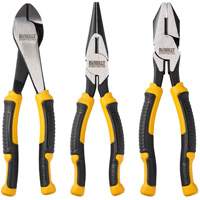 Laser Hardened Pliers Set, 3 Pieces Pryde Industrial Inc.
