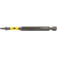 Embout pour outils &eacute;lectriques Impactech, Fente, Embout 6F-8R, Prise 1/4", Longueur 3-1/2" Pryde Industrial Inc.