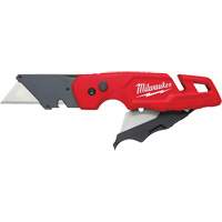 FASTBACK Folding Utility Knife with Blade Storage, Metal Handle Pryde Industrial Inc.