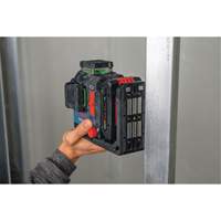 Laser dalignement/nivellement 360 connect&eacute; &agrave; faisceau vert &agrave; trois points Pryde Industrial Inc.