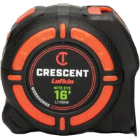 WORKHORSE NITE EYE Tape Measure, 1-1/4" x 16' Pryde Industrial Inc.