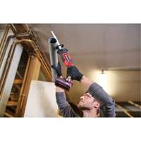 Cordless Compact One-Handed Reciprocating Saw (Tool Only), 18 V, Lithium-Ion Battery, 0-3000 SPM Pryde Industrial Inc.