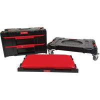 3-Piece Arx&reg; Dolly with Swivel Casters Set, 23-1/10" x 15" x 13-2/5", Black Pryde Industrial Inc.