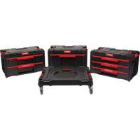 4-Piece Arx&reg; Dolly with Swivel Casters Set, 23-1/10" x 15" x 22-1/2", Black Pryde Industrial Inc.